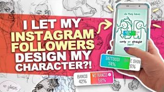 I TRUSTED YOU!! | Instagram Followers Design My Character | Character Design Art Challenge